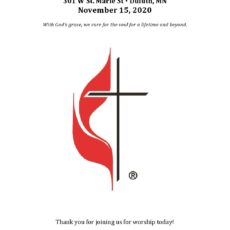 Worship Kit for November 15, 2020