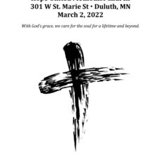 Ash Wednesday Service – March 2, 2022